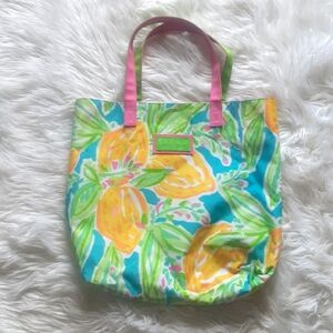 Lilly Pulitzer for Estee Lauder Tropical Beach Tote Bag